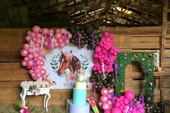 a group of pink flowers on a table