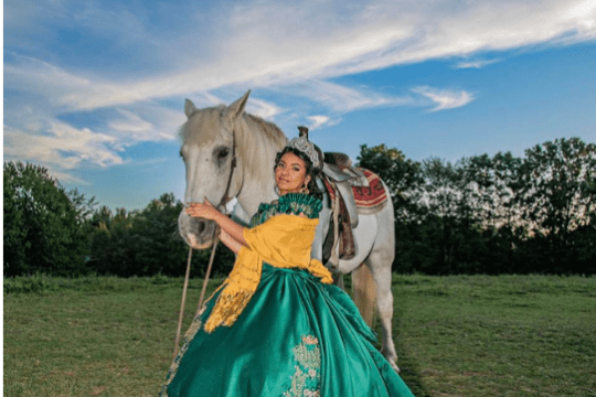a horse standing on top of a grass covered field