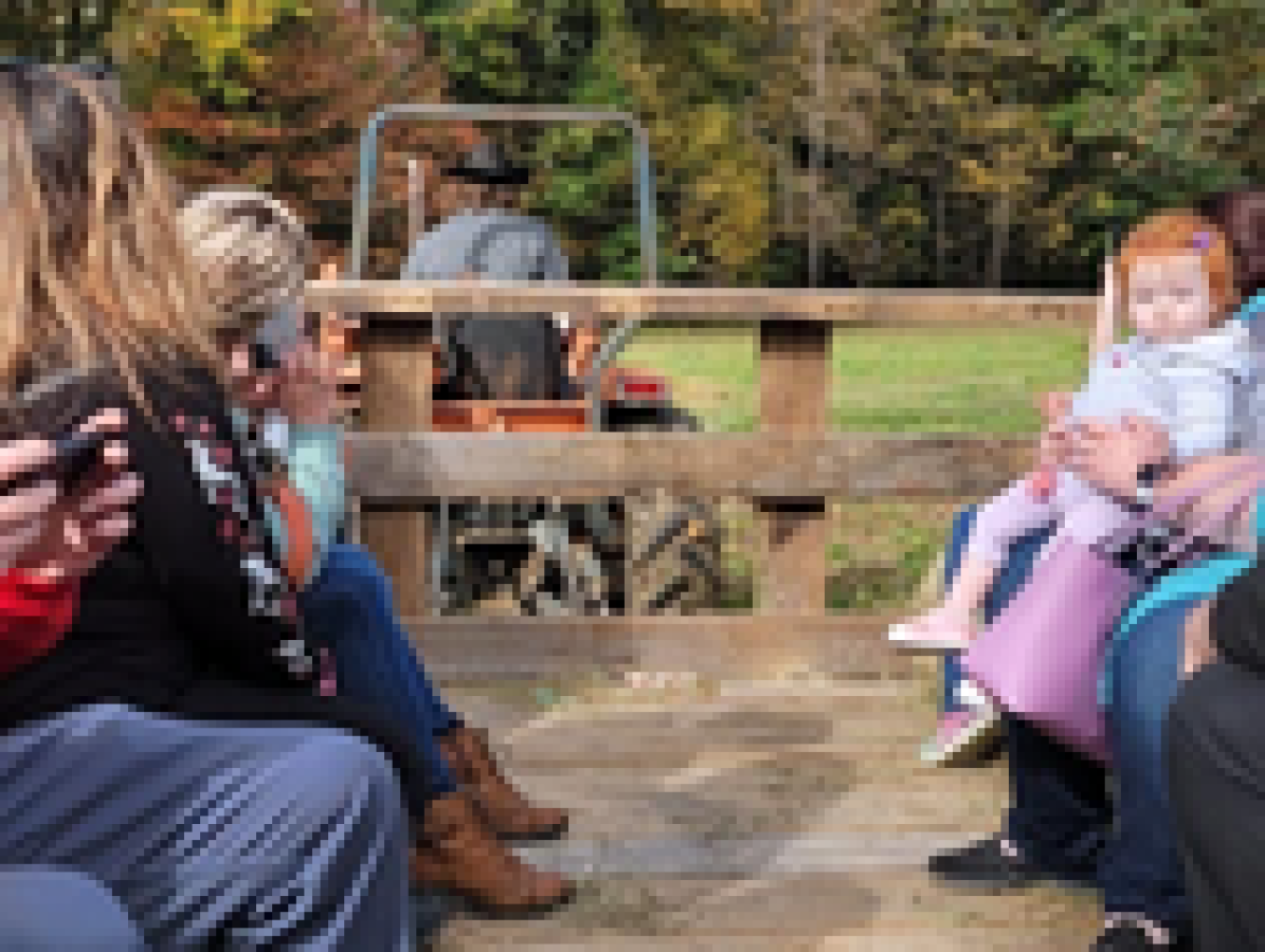 a group of people sitting on a bench