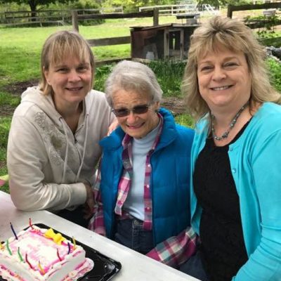 a group of people sitting at a table