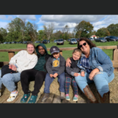 a group of people posing for the camera