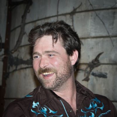 a man looking at the camera