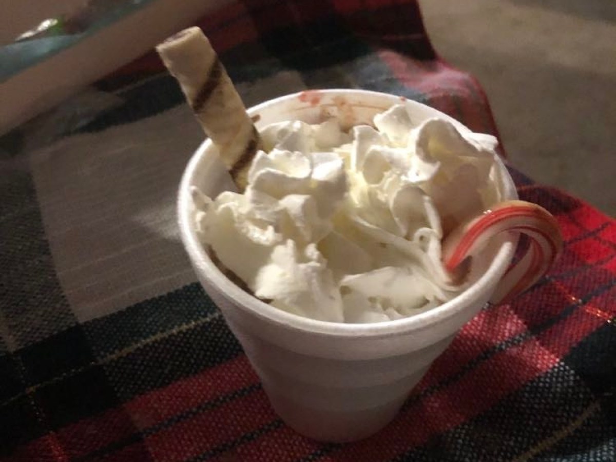 a bowl of food on a table